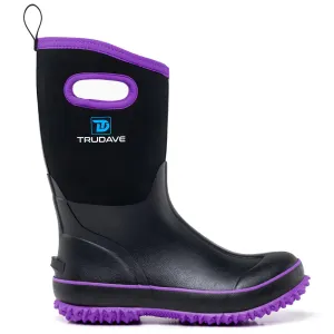 Trudave Women's Mud Boots for Gardening - Purple