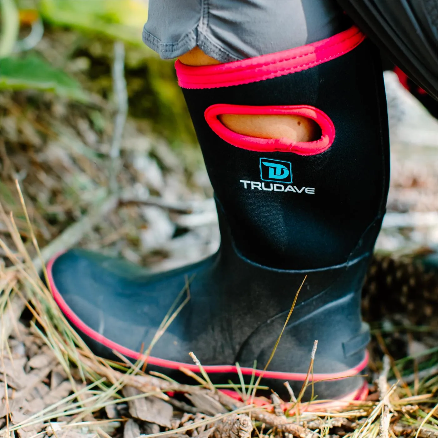 Trudave Women's Mud Boots for Gardening - Purple