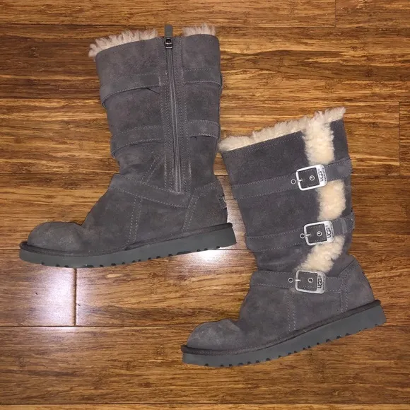 UGG Australia ‘Maddie’ boots in mushroom