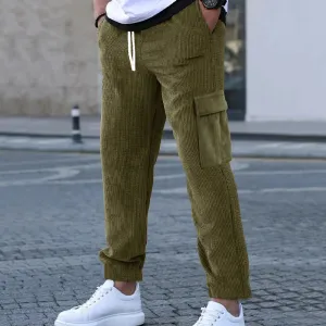 UrbanEdge Retro Multi-Pocket Jogginghosen