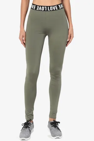 Venture LOVE High Rise Athletic Leggings