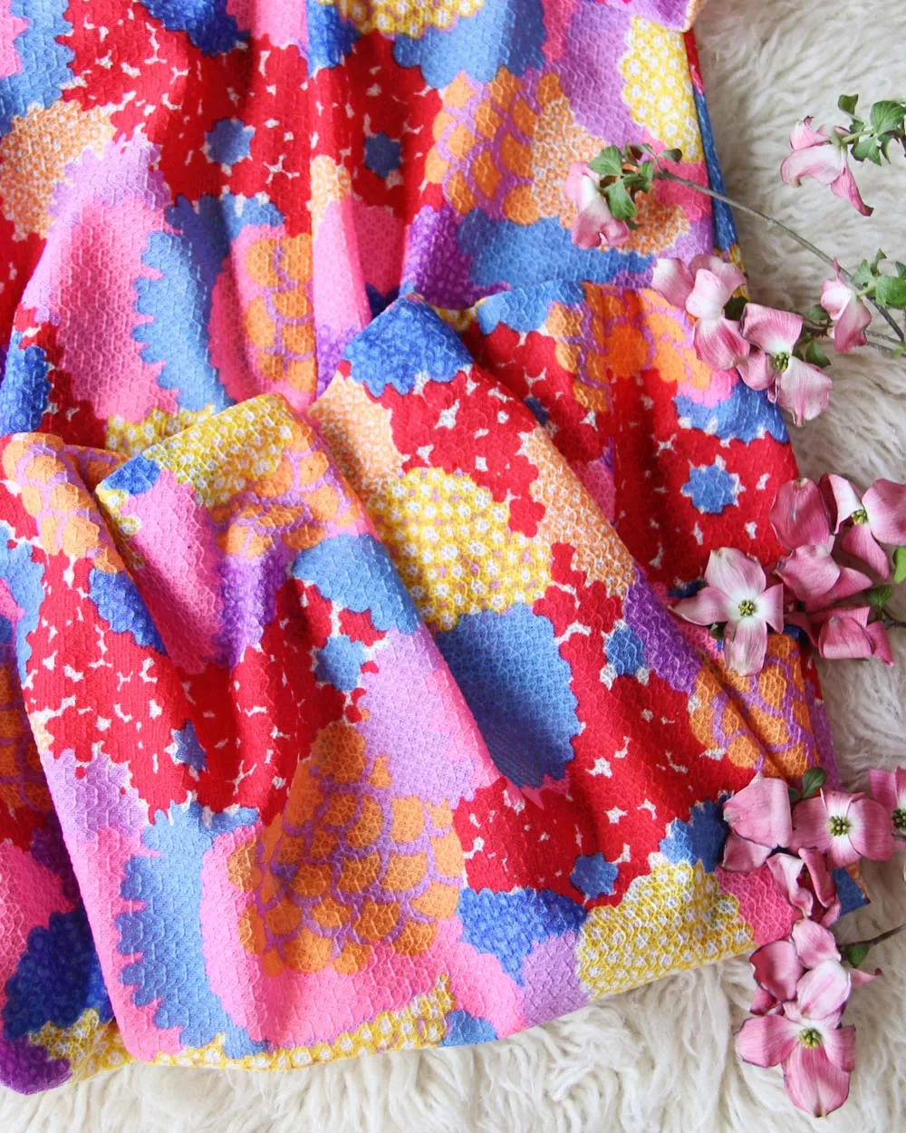 Vintage Floral Maxi Dress