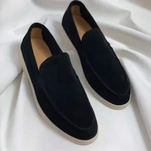 Vintage Suede Loafers Men - Mocassins Heren