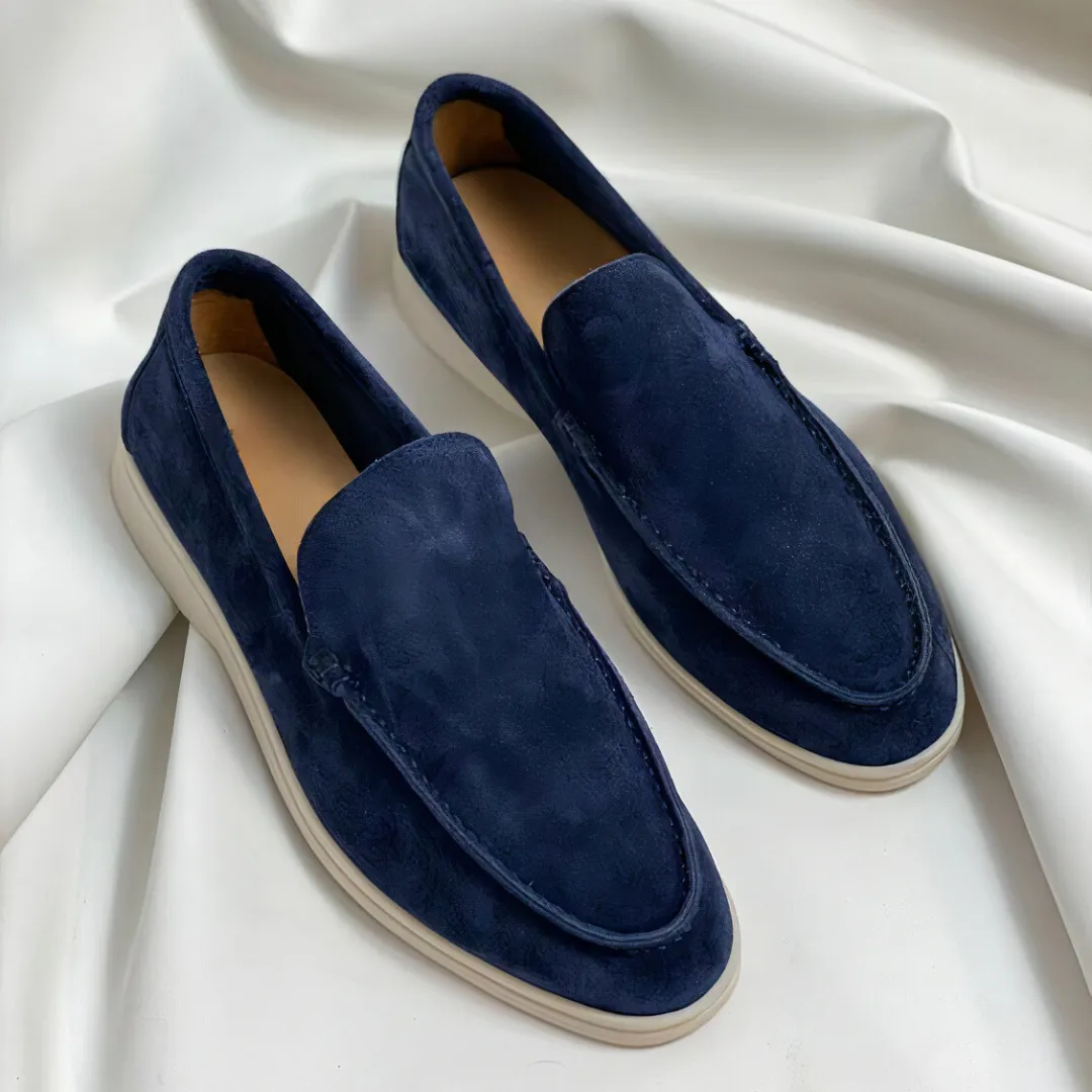 Vintage Suede Loafers Men - Mocassins Heren