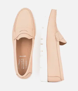 Vittoria Mengoni Premium Beige Loafers