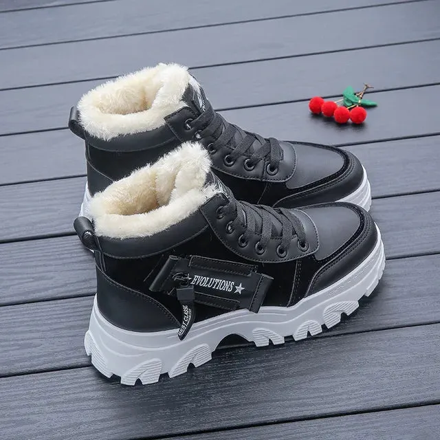 Warm and comfortable winter boots