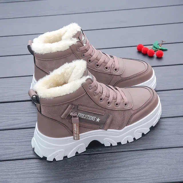 Warm and comfortable winter boots