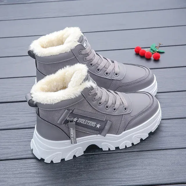 Warm and comfortable winter boots