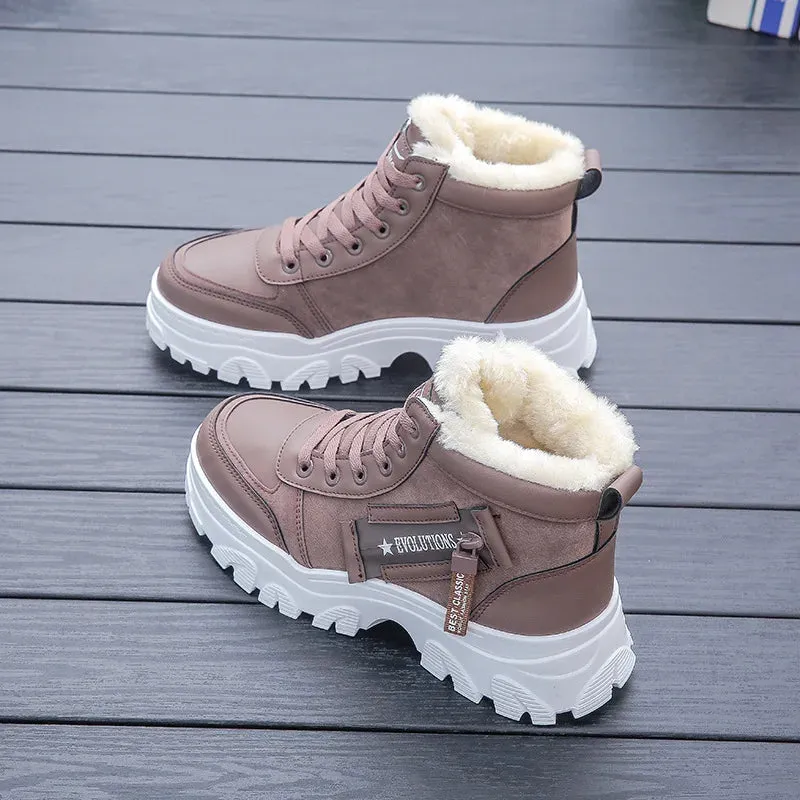 Warm and comfortable winter boots