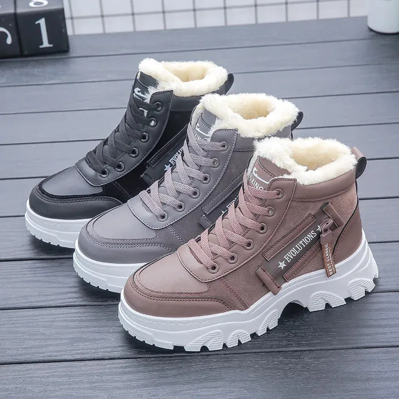 Warm and comfortable winter boots
