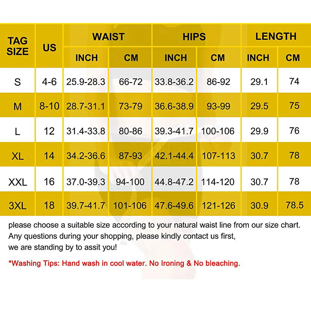 Women neoprene sauna slimming pants body shaper