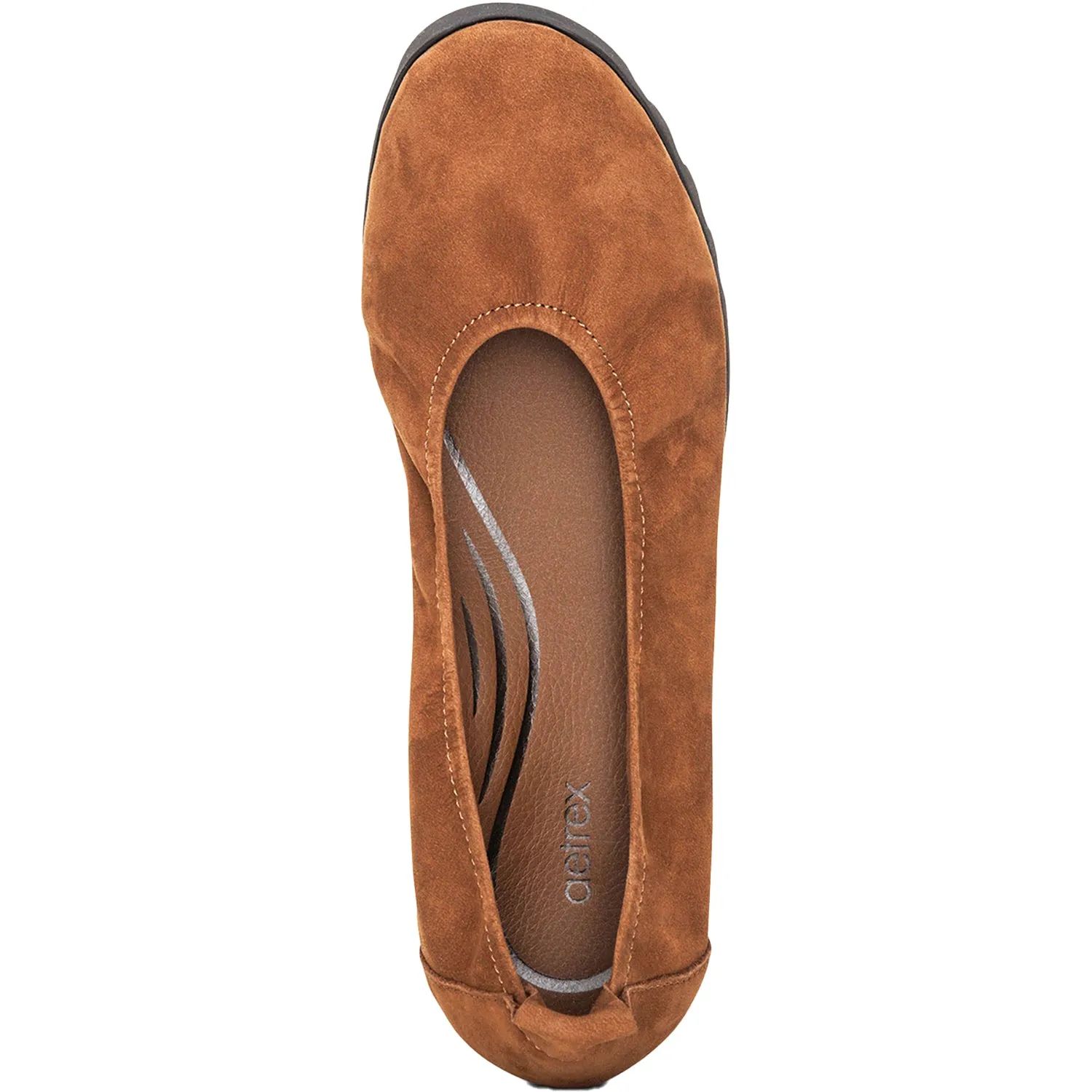 Women's Aetrex Brianna Scotch Suede