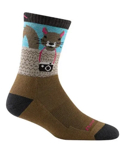 Women's Critter Club Micro Crew Lightweight Hiking Sock