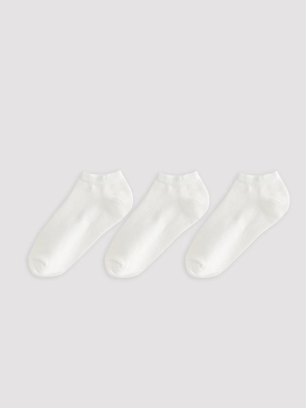Women's Flat Booties Socks 3 Pack