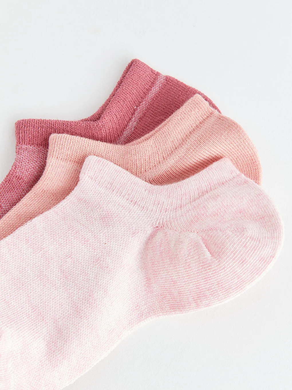 Women's Flat Booties Socks 3 Pack