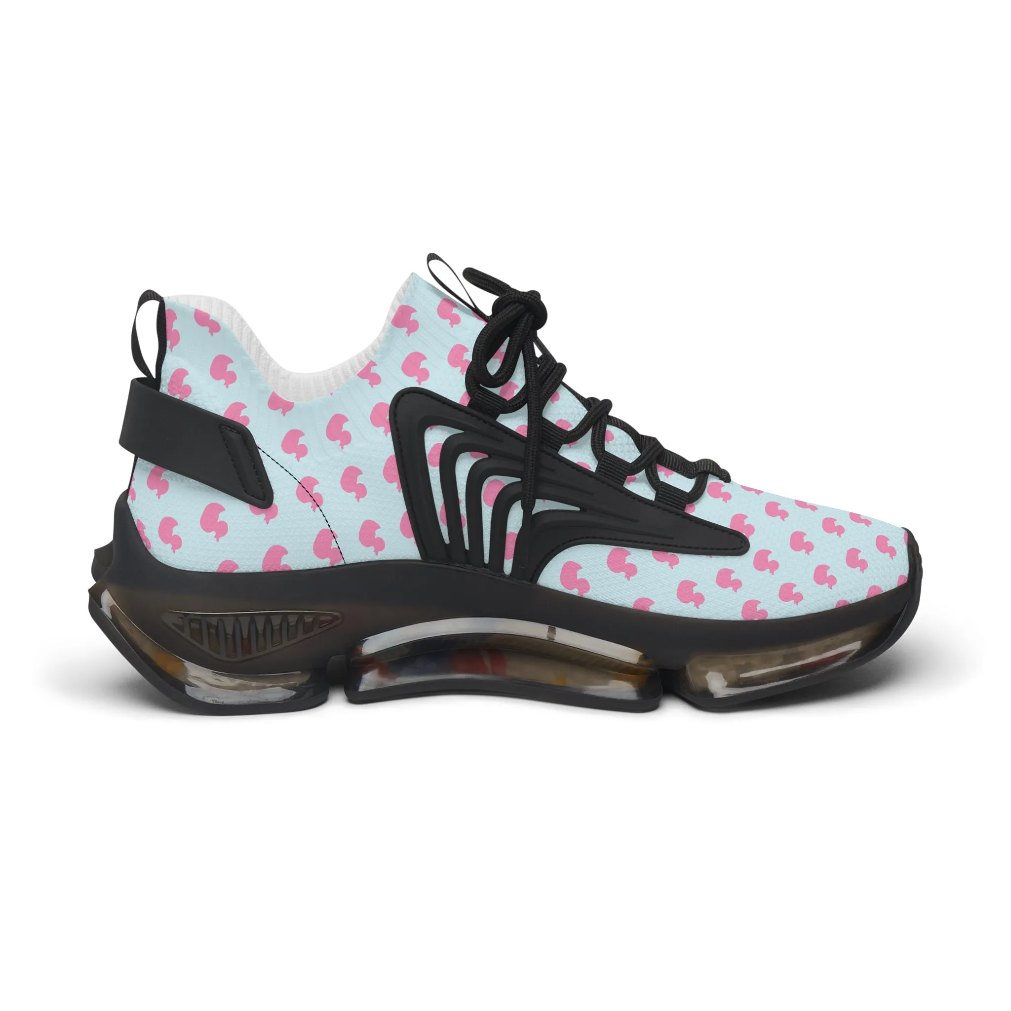 Women's Fun Duck Print Mesh Sneakers - Stylish Footwear for Active Lifestyles