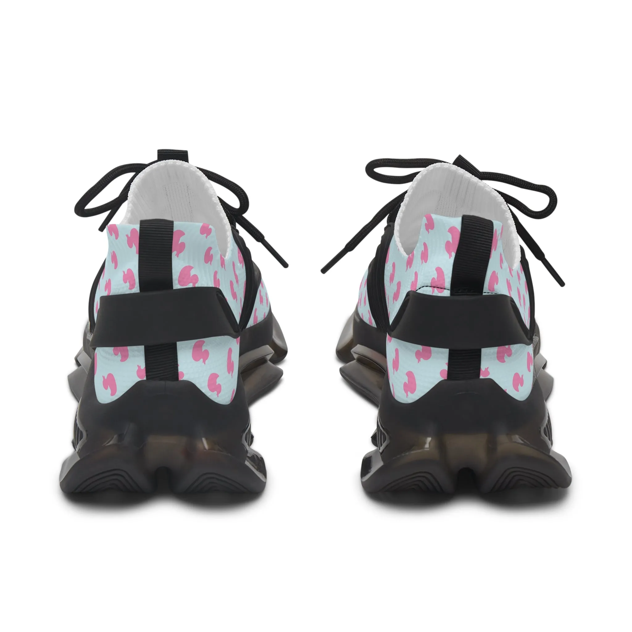 Women's Fun Duck Print Mesh Sneakers - Stylish Footwear for Active Lifestyles