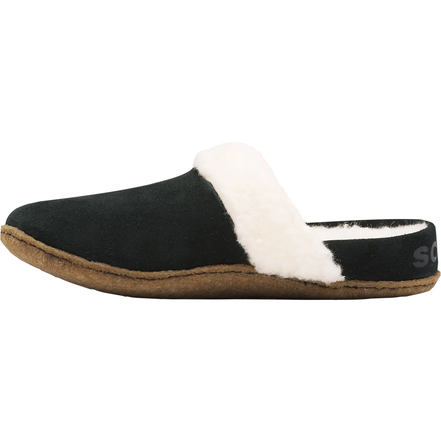 Women's Sorel Nakiska Slide II Black Suede