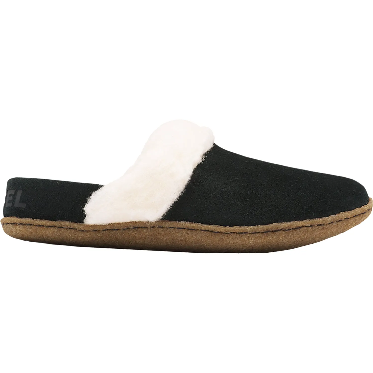 Women's Sorel Nakiska Slide II Black Suede