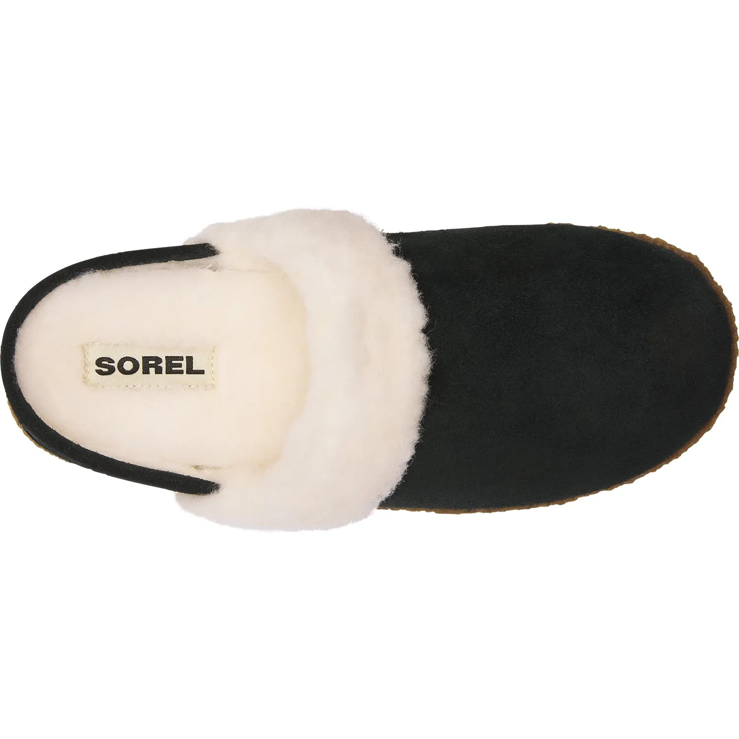 Women's Sorel Nakiska Slide II Black Suede