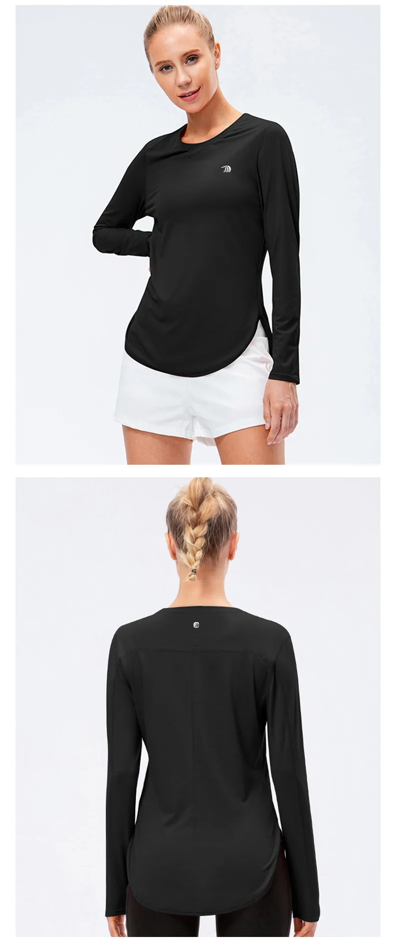 Women's UPF50  Sun Protection Yoga Shirt