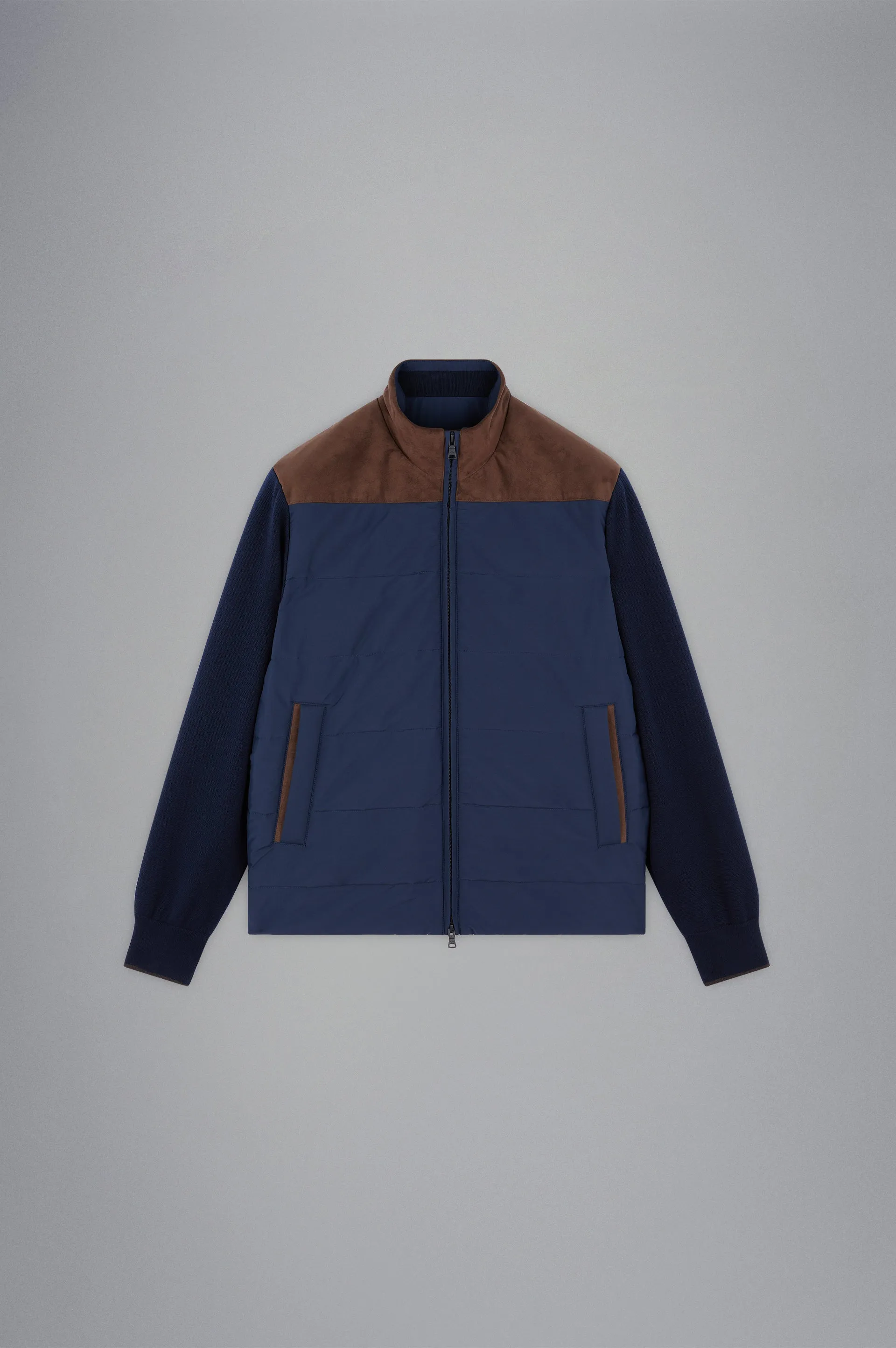Wool Full Zip Hybrid with Typhoon Platinum & Alcantara