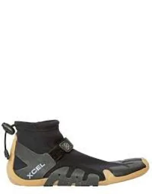 Xcel Infinity Split Toe Reef Booties 1mm Gum Sole