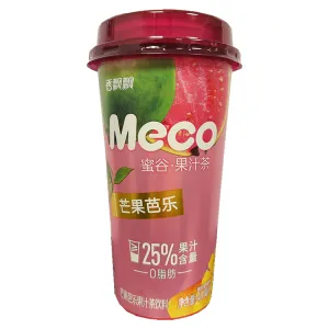 Xiang Piao Piao Fruit Tea Mango & Guava 400ml ~ 香飘飘 芒果芭乐果汁茶饮料 400ml